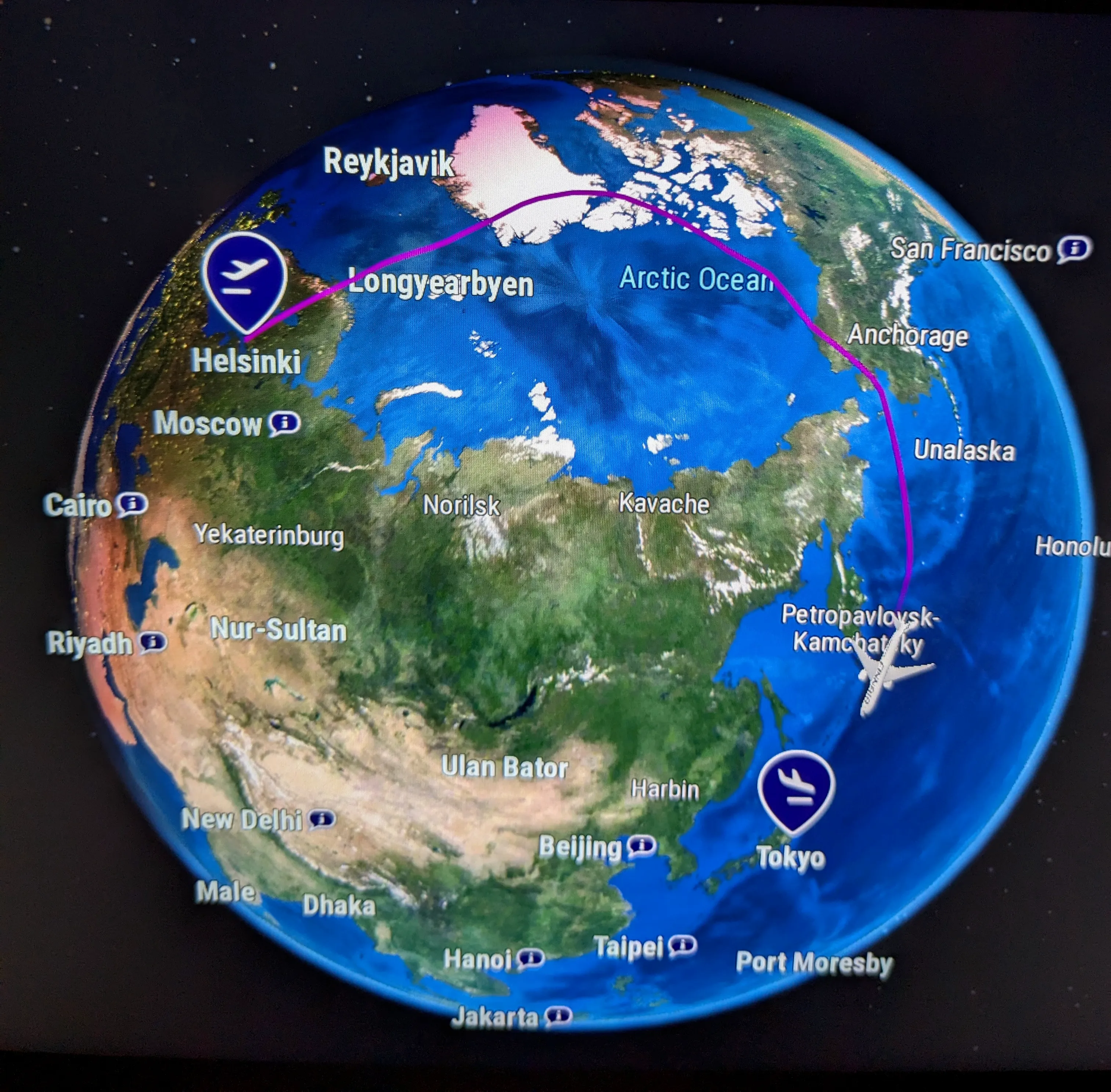 Flight route