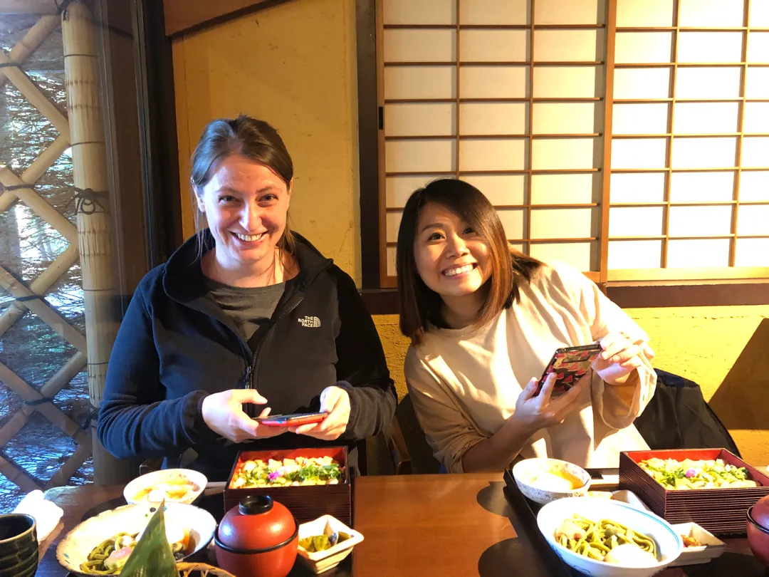 Look at the food!