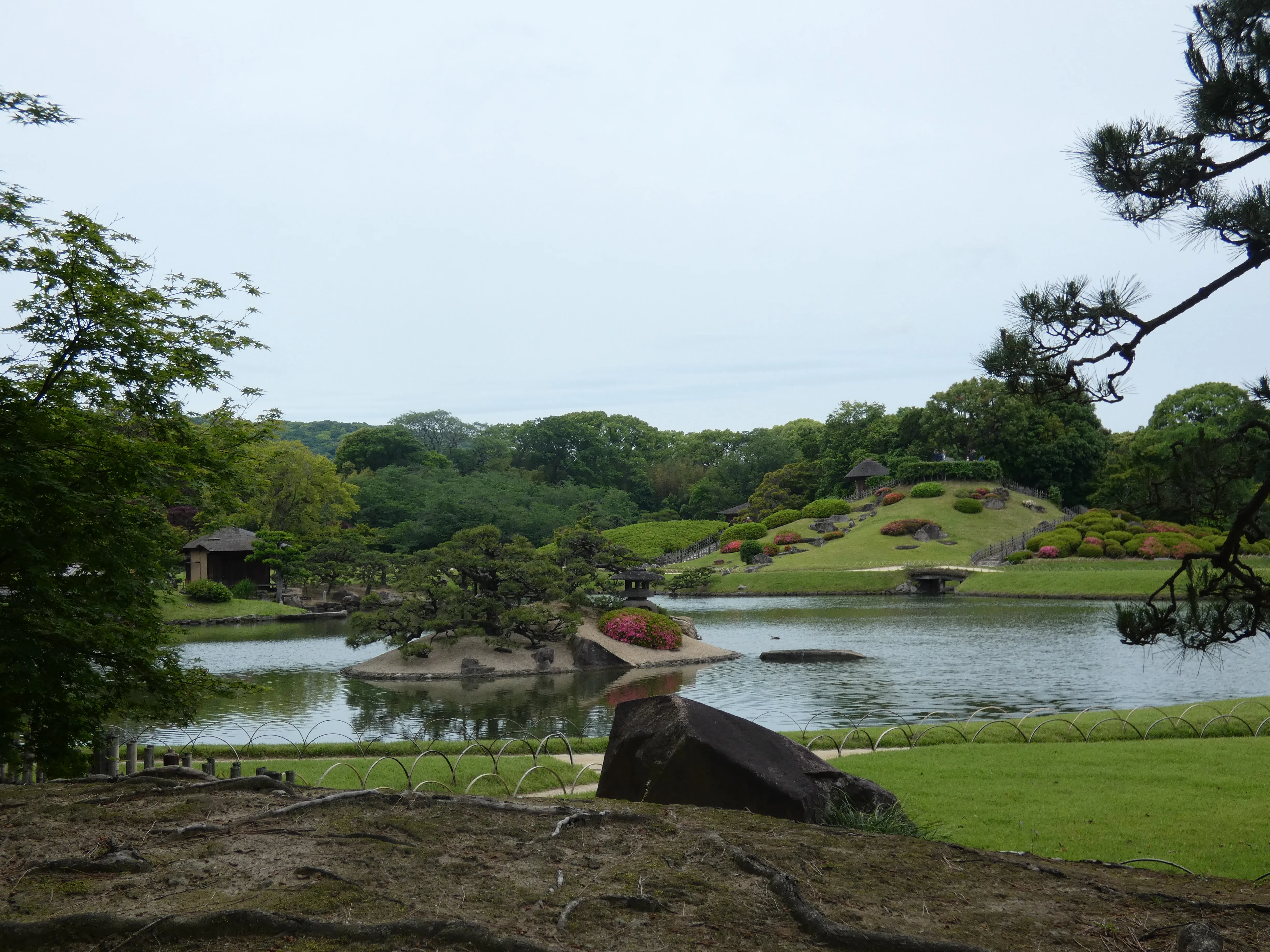 Wide pond area