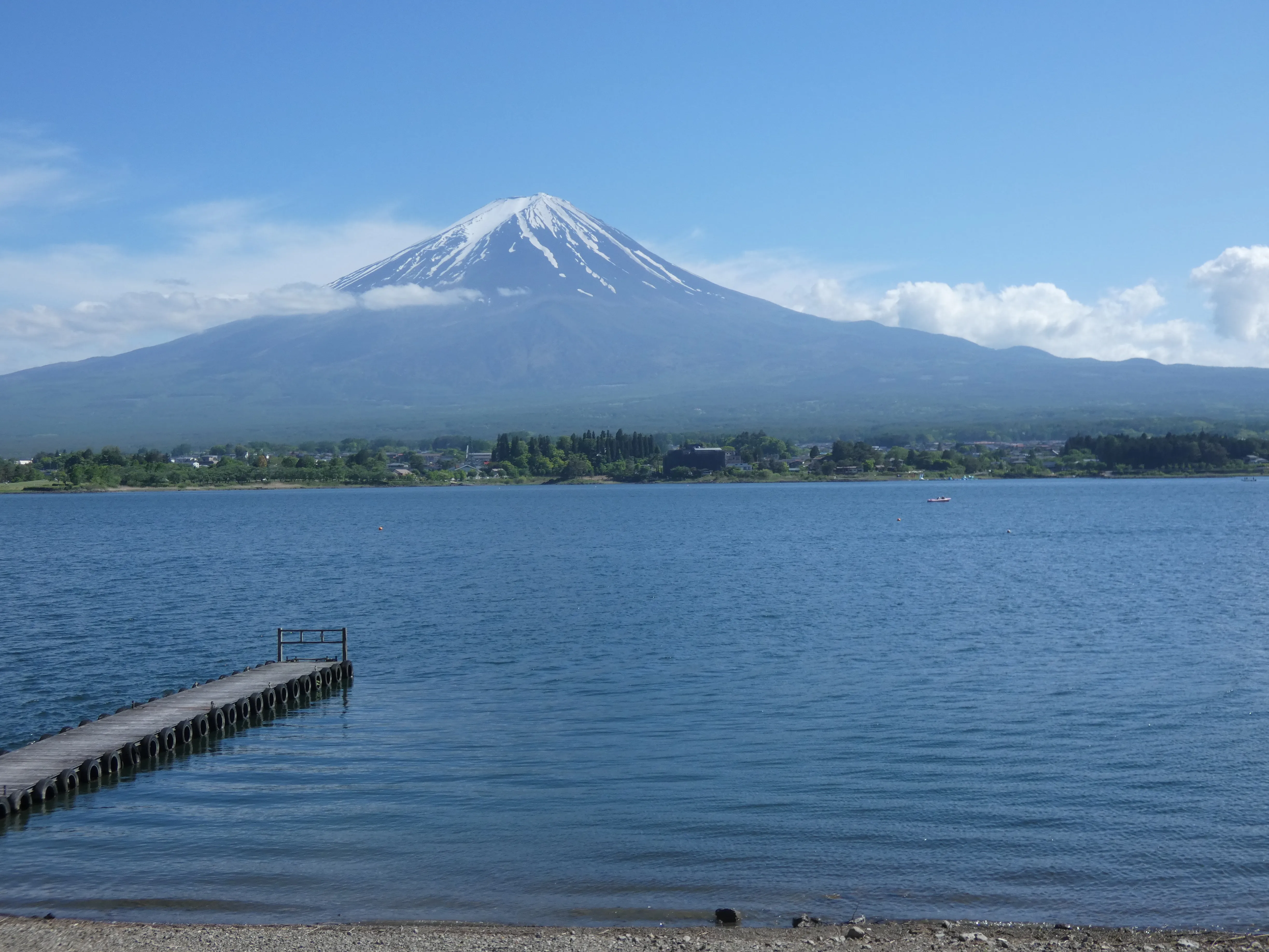 Fuji view from Nagasaki Park