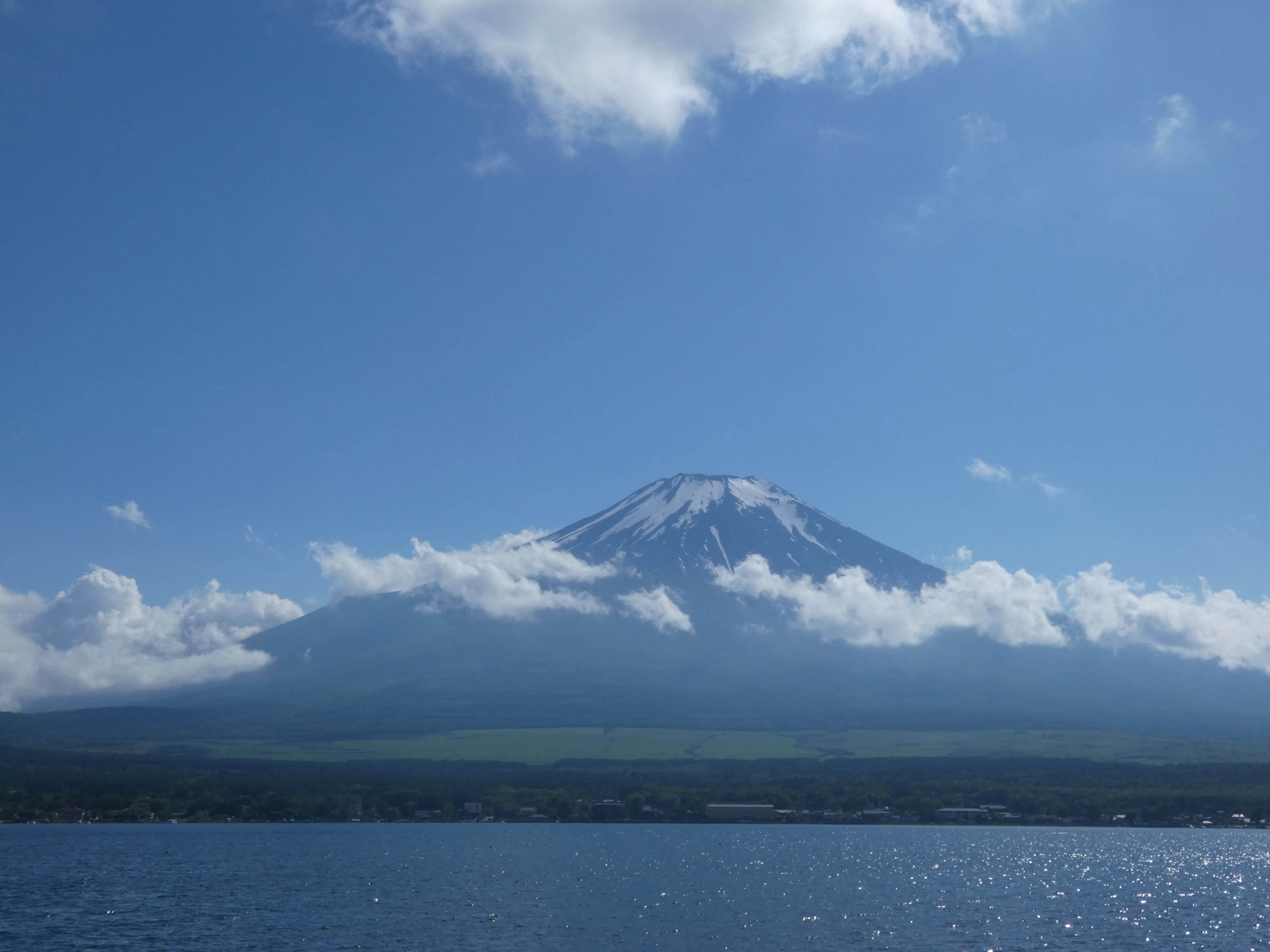 Sunny fuji view